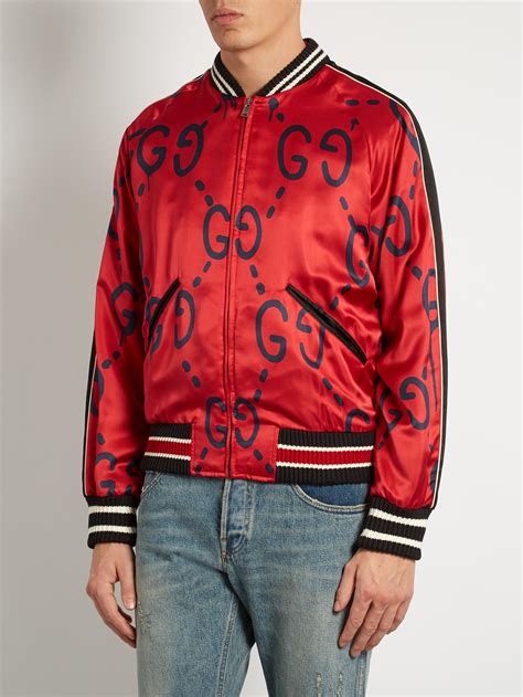 gucci red floral jacket|dark Gucci jackets for men.